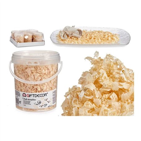 Copeaux décoratives en bois (1,4 l) Couleur marron