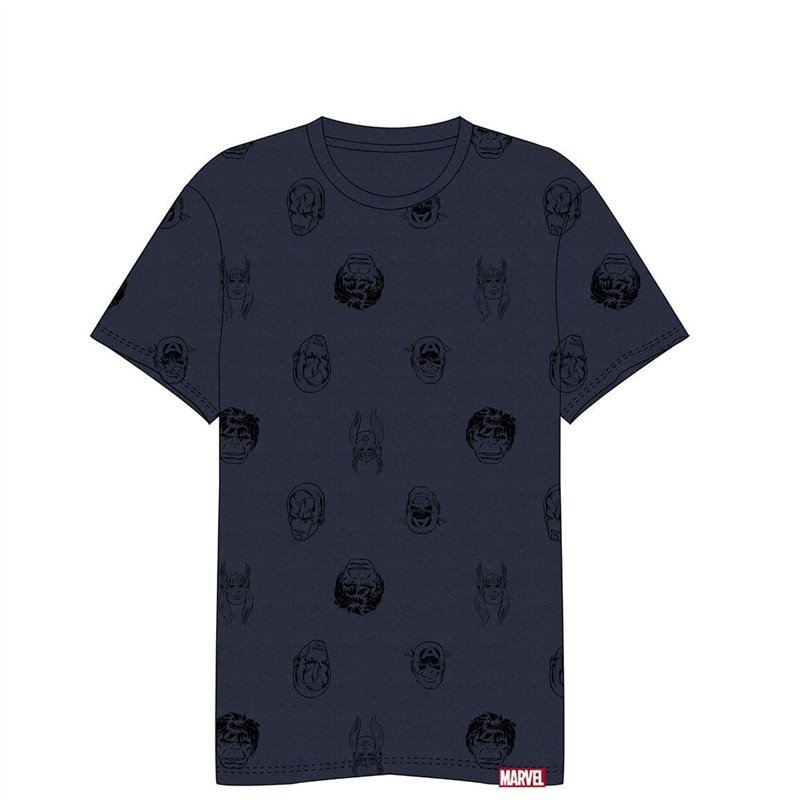CERDÁ LIFE'S LITTLE MOMENTS Homme T-shirt À Thor, Hulk, America | T-shirt D'été Mavel T shirt manches courtes pour homme Th
