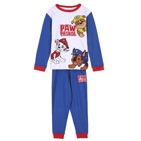 CERDÁ LIFE'S LITTLE MOMENTS Pyjama Enfant Hiver de la Pat Patrouille 100% Coton avec T-Shirt à Manches Longues, Pantalon-Licence