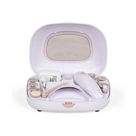 Livoo, Set manucure et pédicure DOS190, 2 vitesses, 3h d'autonomie, 12 accessoires
