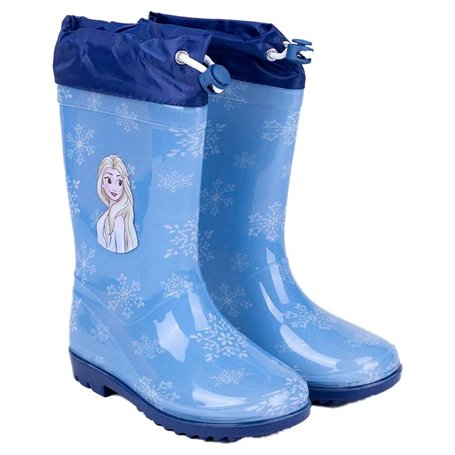 CERDÁ LIFE'S LITTLE MOMENTS Garçon Unisex Kinder Bottes Pluie PVC Frozen II Blue mi-Mollet, Bleu, 31 EU