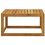 Table basse 68x68x29 cm Bois d'acacia solide