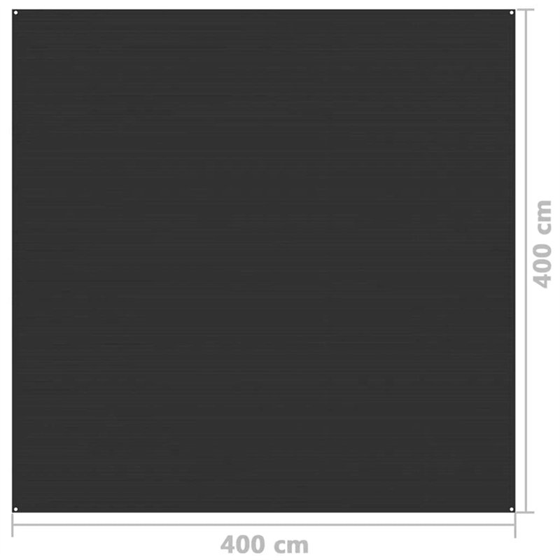 Image secondaire de Tapis de tente 400x400 cm Anthracite