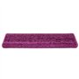 vidaXL Tapis d'Escalier 10 pcs, Moquettes de Marches Antidérapantes, Protections d'Escalier, Décorations Intérieur, 65x21x4 cm V