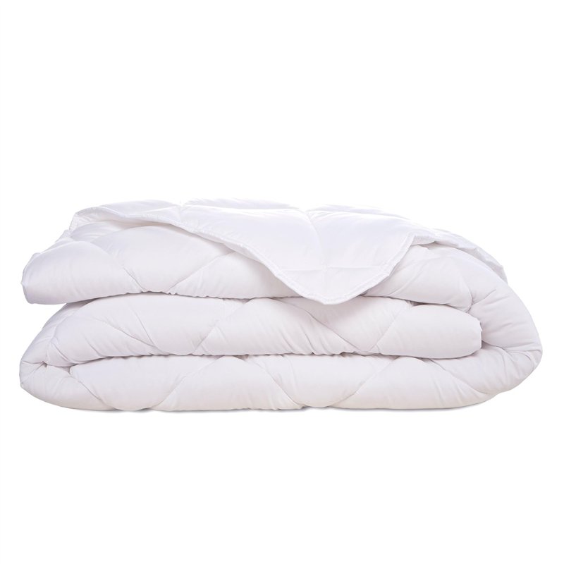 happyfriday Couette 250 g, blanc, 140 x 200 cm (lit 80), 100 % microfibre, qualité de