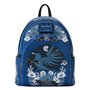 Loungefly Warner Brothers Harry Potter Ravenclaw House Tattoo Mini Backpack, Bleu, Taille unique, Harry Potter, Bleu, Taille uni