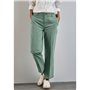 STREET ONE A378090 Pantalon Coupe Décontractée, Vert d'eau, 36W x 28L Femmes