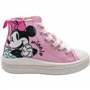 CERDÁ LIFE'S LITTLE MOMENTS Loneta Altas – Zapatillas Minnie 8-14 Años Antideslizante Basket, Rose, 32 EU