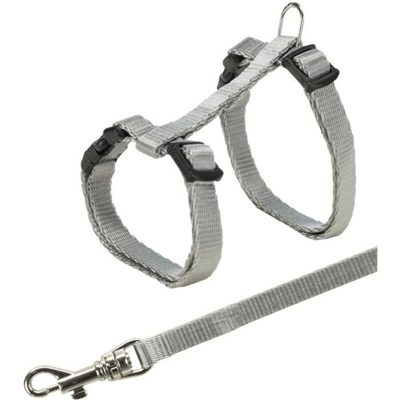 Junior harnais chaton avec laisse - TRIXIE - 1931 cm / 8 mm - 1,20 m