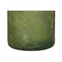 Vase Home ESPRIT Vert Cristal recyclé Finition vieillie 18 x 18 x 75 cm