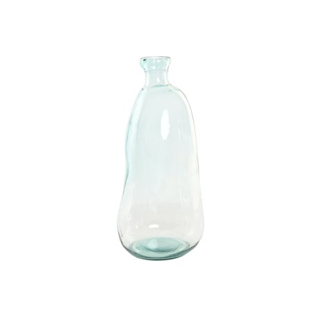 Vase Home ESPRIT Transparent Cristal recyclé 22 x 22 x 51 cm