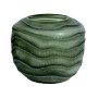 Vase Home ESPRIT Vert Verre Moderne 20 x 20 x 18 cm