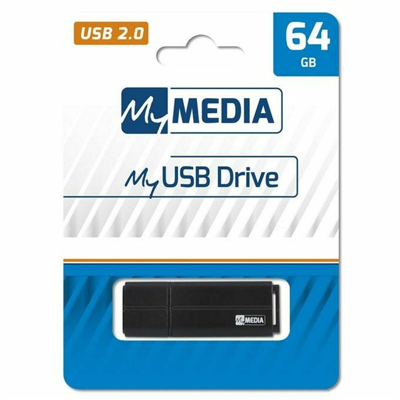 Clé USB MyMedia Noir 64 GB