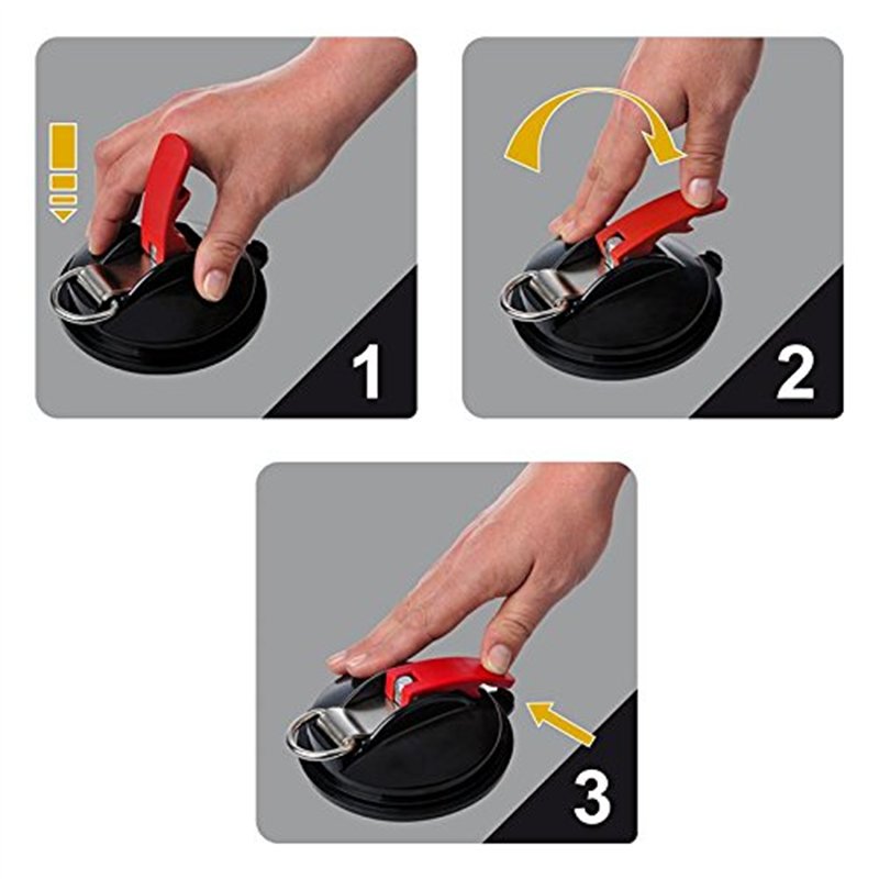 Image secondaire de ProPlus Fixation Ventouse avec Anneau + 2 S-Crochets