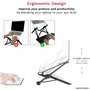 NEXSTAND Support pour Ordinateur Portable K2, Support Pliable pour Ordinateur Portable de Bureau, pour Ordinateur Portable de Bu