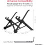 NEXSTAND Support pour Ordinateur Portable K2, Support Pliable pour Ordinateur Portable de Bureau, pour Ordinateur Portable de Bu