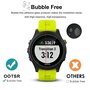 OOTSR [Lot de 4 Verre Trempé Protection D’écran compatible pour Garmin Forerunner 935, Films de Protection Écran compatible pour
