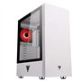 Boîtier Moyen Tour ATX Vertibra S210 RGB avec Panneau Vitré, Blanc