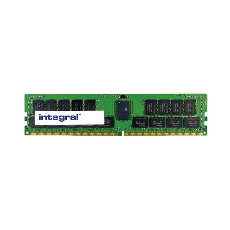 Integral - DDR4-32 Go - DIMM 288 Broches - 2666 MHz / PC4-21300 - CL19-1.2 V - mémoire enregistré - ECC