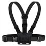 Houdian Harnais de Fixation Torse Réglable Chesty Mount Compatible avec GoPro Hero et d'action Caméras Sport - Sangle de Poitrin