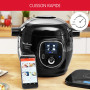 Moulinex Connect Multicuiseur Intelligent Haute Pression Balance et Moule Inclus 6L 200 Recettes 6 Modes de Cuisson Guide Pas à 