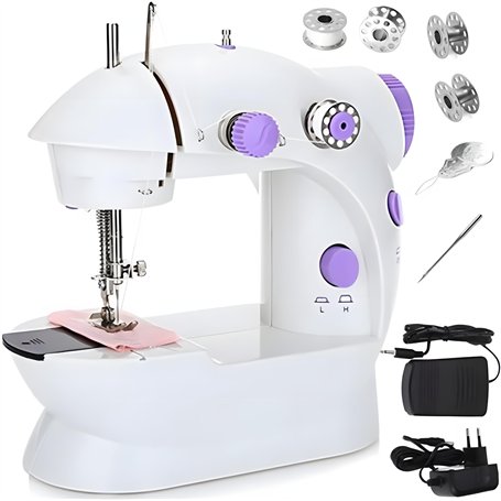 Retoo Mini Machine À Coudre Portable