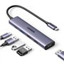UGREEN Revodok 105 Hub USB C HDMI 4K PD 100W Charge Multi Data Ports 5Gbps 5 en 1 Adaptateur USB C vers HDMI Compatible avec iPh