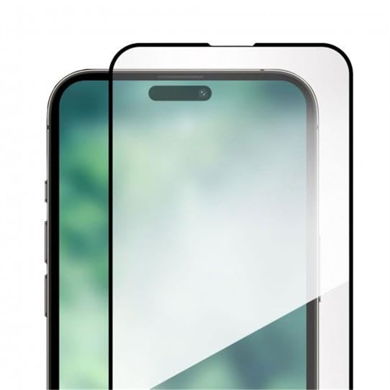 Xqisit Ecran complet en verre dur pour iphone 15 pro 6.1