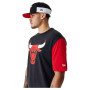 New Era NBA Colour Insert Chicago Bulls T-Shirt à Manches Courtes pour Homme Noir - Marque EAN : 0197371270405 - Taille M