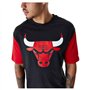 New Era NBA Colour Insert Chicago Bulls T-Shirt à Manches Courtes pour Homme Noir - Marque EAN : 0197371270405 - Taille M