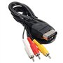 Link-e : Cable de Connexion Audio Video Compatible avec Console Microsoft XBOX Première Génération (NON Compatible XBOX 360 ou X