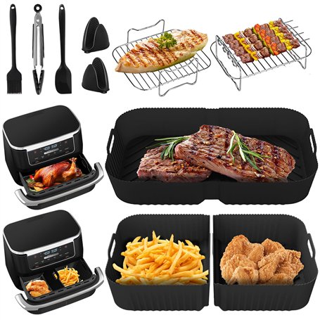 Silicone Moule Air Fryer pour Ninja Foodi Flex 10.4 L AF500EU