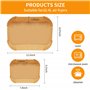 180PCS Papier cuisson air fryer pour friteuse à air pour Ninja Foodi Flex 10.4 L AF500EU,Papier cuisson air fryer pour ninja 10.