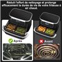 Grille Anti Projection pour Air Fryer Ninja 10,4 L AF500EU - Adaptable à la cloison, Protection en Silicone Réutilisable pour Fr