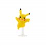 Pokémon PKW3402 Lot de 4 Figurines de Combat avec Pikachu, crocule, Kwaks, Felori, Figurines Officielles détaillées, 5 cm chacun