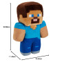 Mattel Minecraft Assortiment de jouets avec Peluche à l’effigie des personnages (20 cm) inspirés du jeu vidéo, à collectionner,