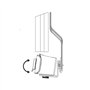 POLY Studio X30 Inverted VESA and Wall Mount server video