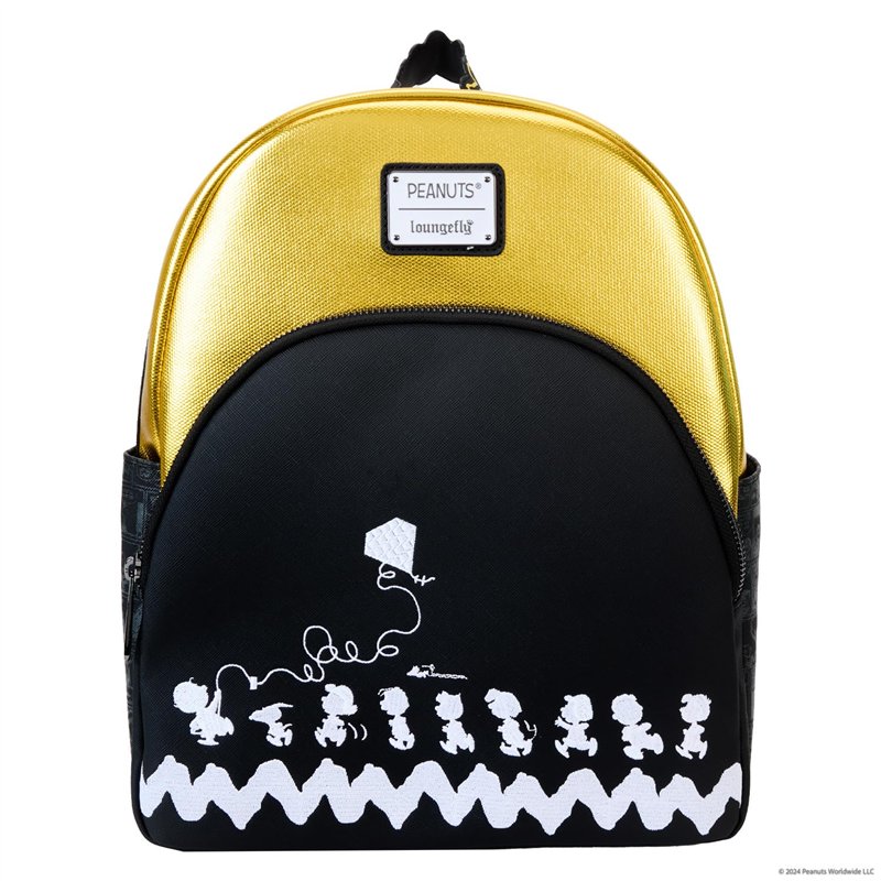Loungefly 75th Anniversary Snoopy Gang Flying Kite Backpack One Size