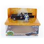 Jada Toys - 98259BK - Batmobile - 1966 Version - Avec Figurines - Echelle 1/24 - Noir/Rouge