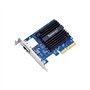 Synology E10G18-T1 10GB NW Card W 10GBASE-T Ports, Black/Blue