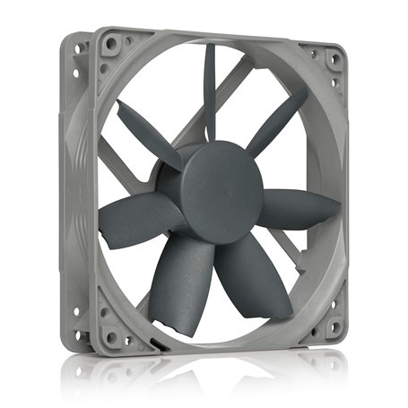 Noctua NF-S12B redux-1200 PWM, Ventilateur Haute Performance, 4 Broches, 1200 tr./min (120 mm, Gris)