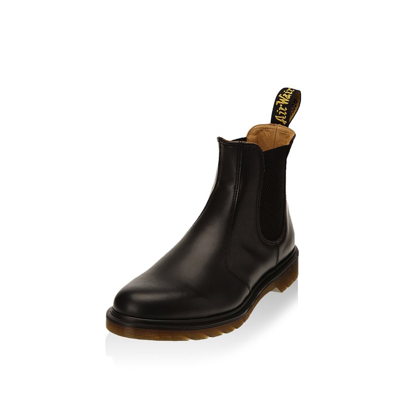 Dr. Martens Mixte 2976 Smoothplain Welt Sneakers Hautes, Noir (Nero), 39 EU