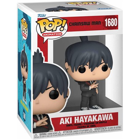 Funko Pop! Animation: CSM - AKI Hayakawa - Chainsaw Man - Figurine en Vinyle à Collectionner - Idée de Cadeau - Produits Officie