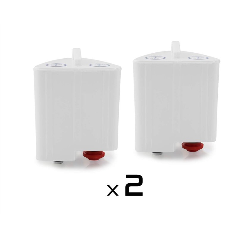 Image secondaire de Moulinex Lot de 2 Cartouches Anti-Calcaire Fers Simply and Purely XD9030E0 Blanc