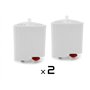 Moulinex Lot de 2 Cartouches Anti-Calcaire Fers Simply and Purely XD9030E0 Blanc