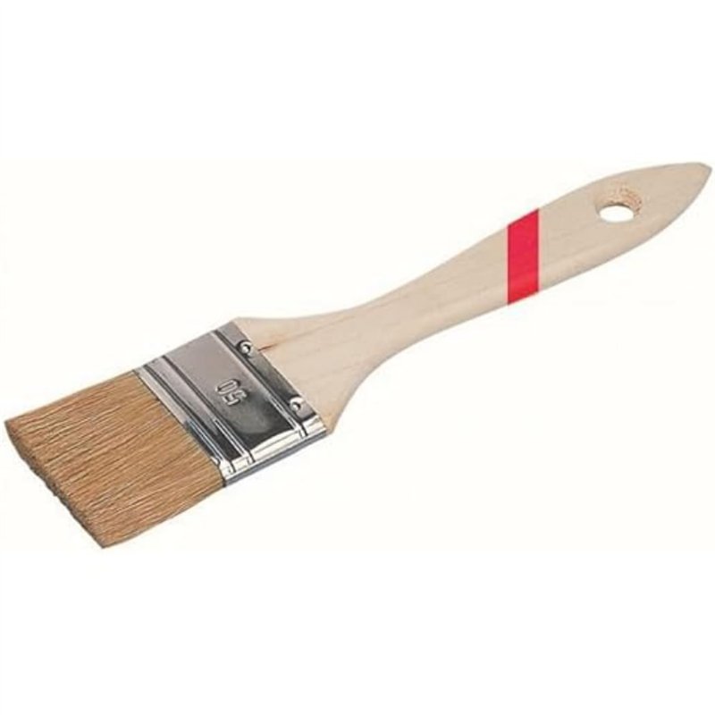 NESPOLI Pinceau plat 50mm avec manche bois FSC®