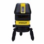 Stanley - Niveau multiligne Plage d'utilisation 10 m à 50 m Laser rouge - STHT77514-1 Jaune