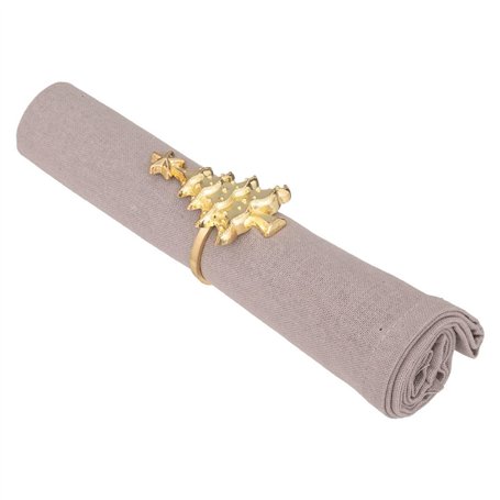 ATMOSPHERA CREATEUR D'INTERIEUR Ronds de Serviette en Forme de Sapin de Noël, 2 pièces