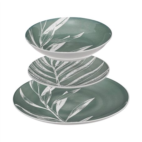 SG Secret de Gourmet Vaisselle 18 pièces green h vert