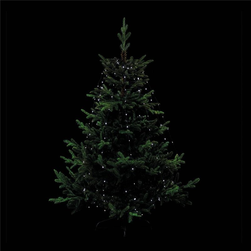 Feeric Lights et Christmas - Robe Lumineuse extérieur 232 LED Blanc Froid h220cm avec transfo